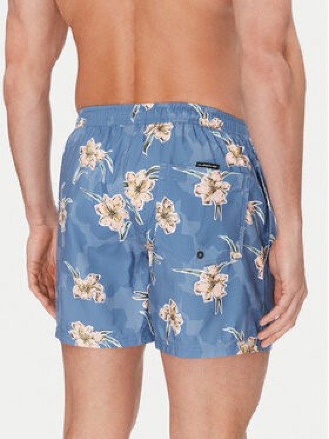 Quiksilver Szorty kąpielowe Everyday Straight Volley 15 EQYJV04121 Niebieski Regular Fit