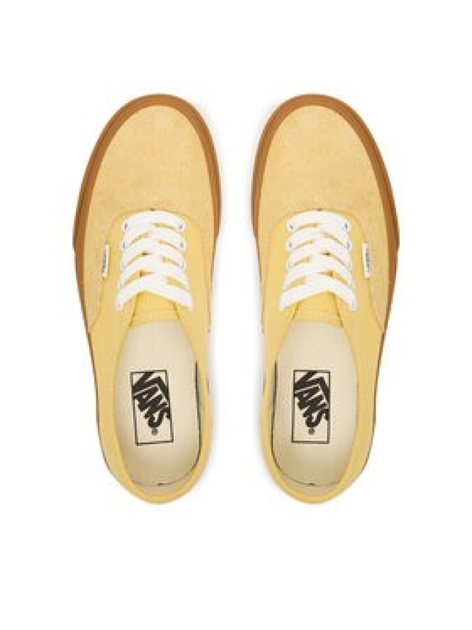 Vans Tenisówki Authentic VN000D6GBK11 Żółty