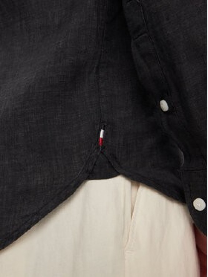 Tommy Hilfiger Koszula MW0MW34602 Czarny Regular Fit