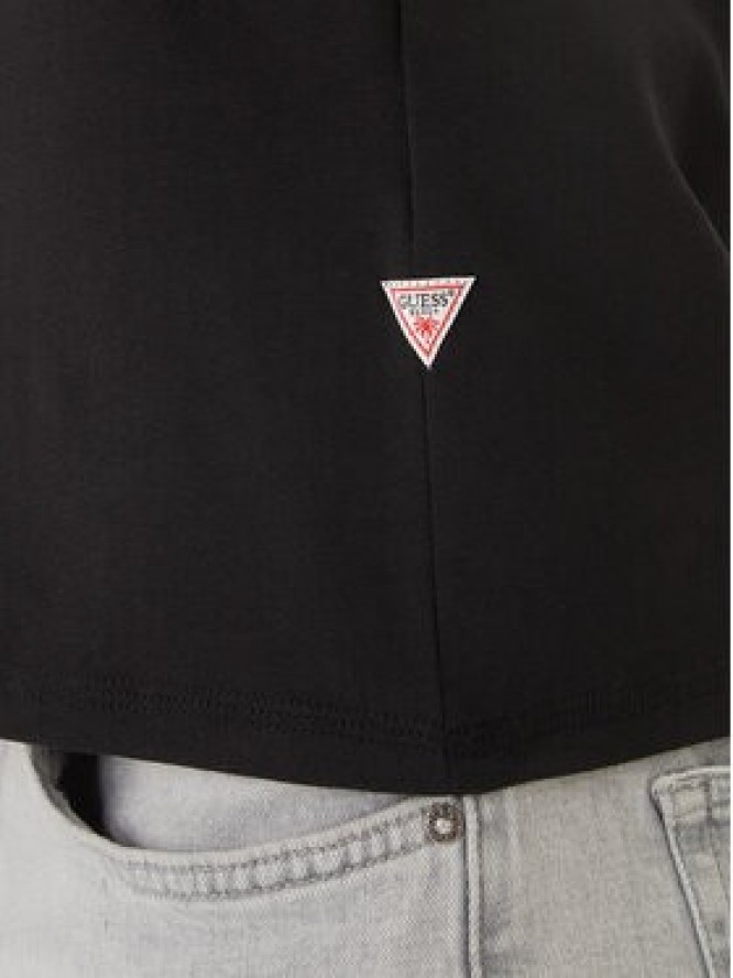 Guess T-Shirt F6GI02 J1314 Czarny Slim Fit