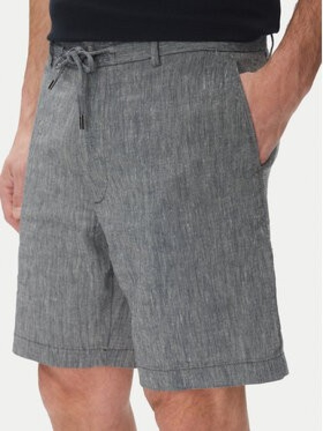 BOSS Szorty materiałowe C-Kane-Rds-Shorts 50538016 Niebieski Regular Fit