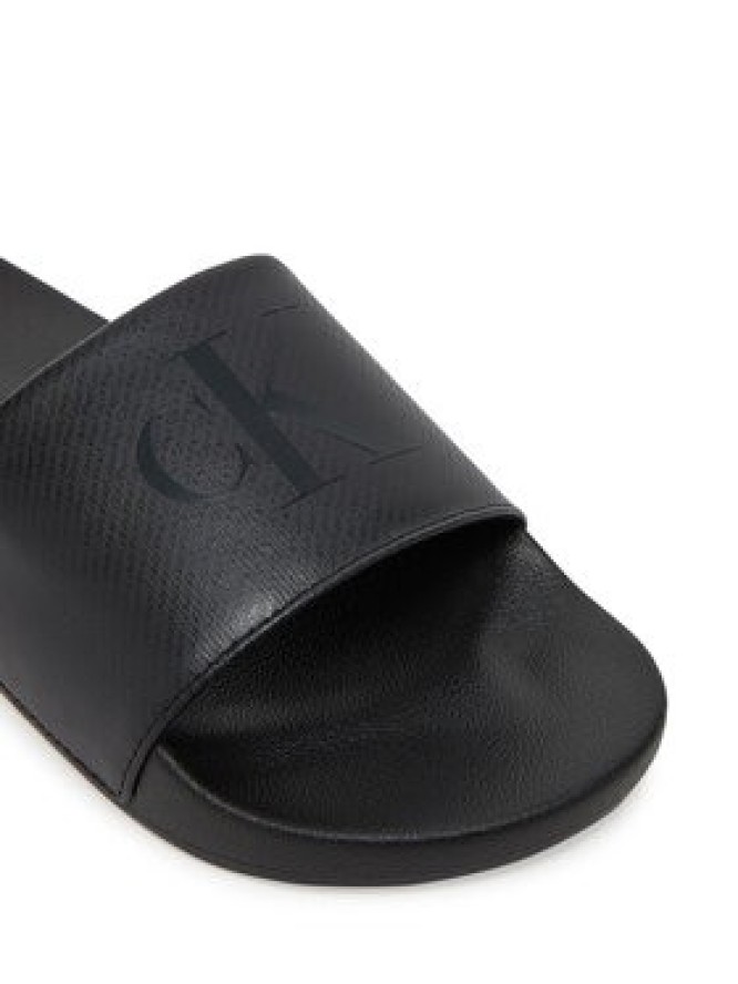 Calvin Klein Jeans Klapki Slide Aop Print YM0YM01269 Czarny