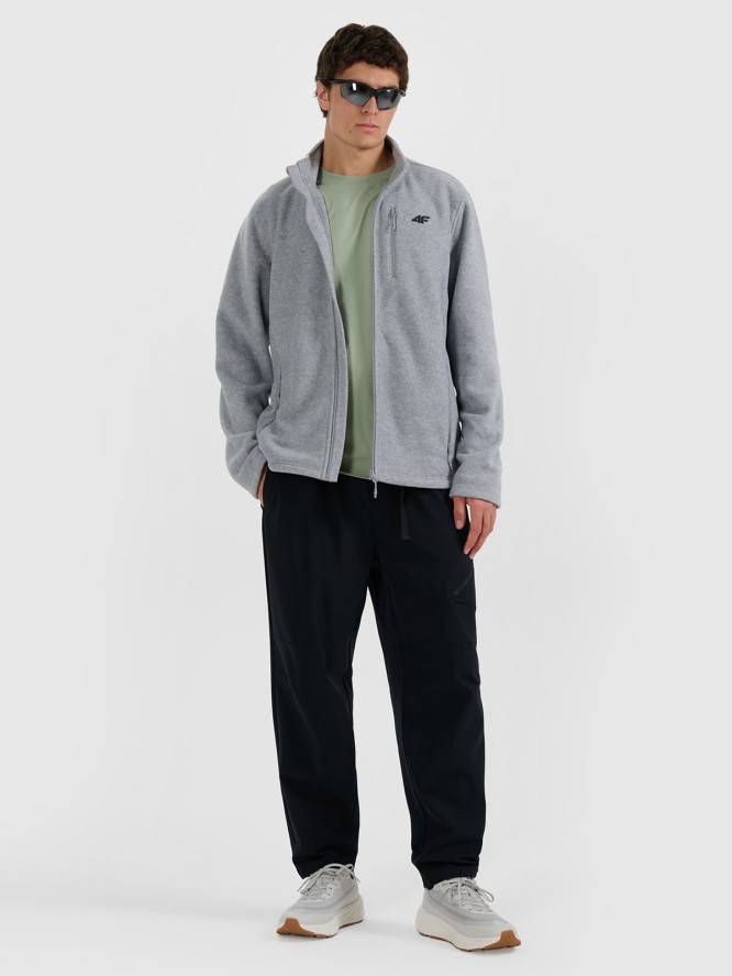 4F Polar regular ze stójką męski - szary M