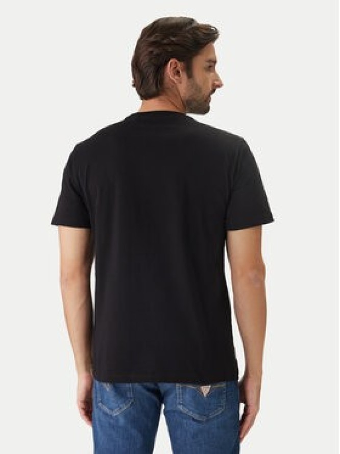 Guess T-Shirt M6GI09 K2989 Czarny Regular Fit