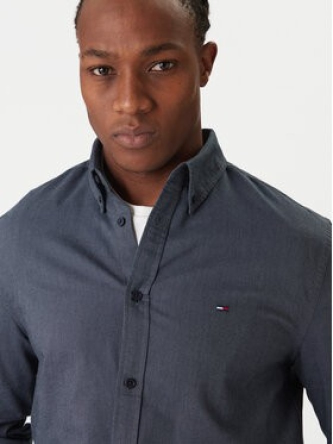 Tommy Jeans Koszula DM0DM22836 Granatowy Regular Fit