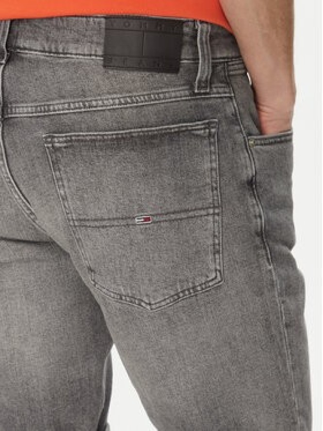 Tommy Jeans Szorty jeansowe Ronnie DM0DM20946 Szary Slim Fit