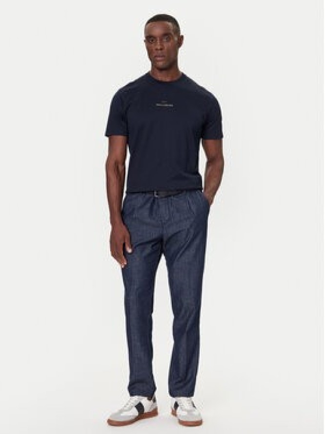 Paul&Shark T-Shirt 99311008 Granatowy Regular Fit