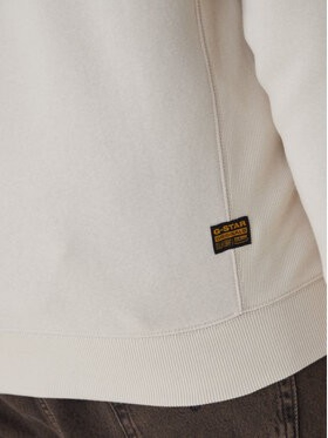 G-Star Raw Bluza Premium Core D16122-C235 Écru Regular Fit