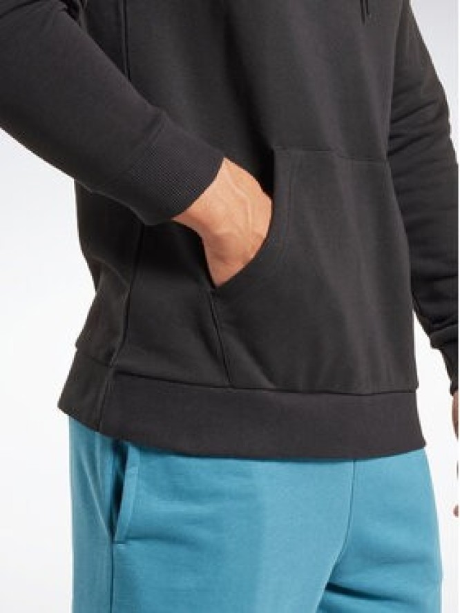 Reebok Bluza Identity Logo HA9273 Czarny Regular Fit