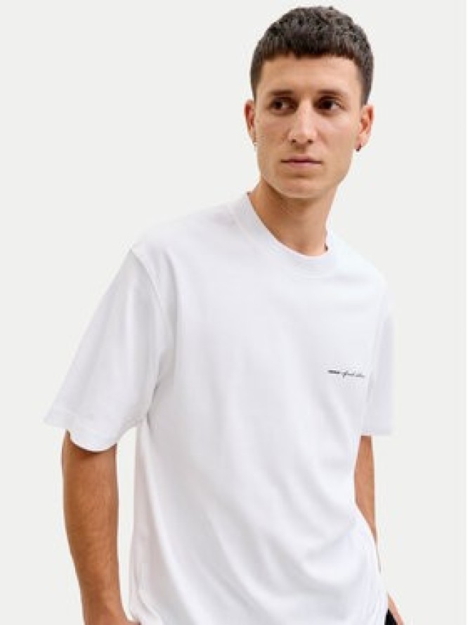 Jack & Jones T-Shirt Owen S 12292397 Biały Relaxed Fit