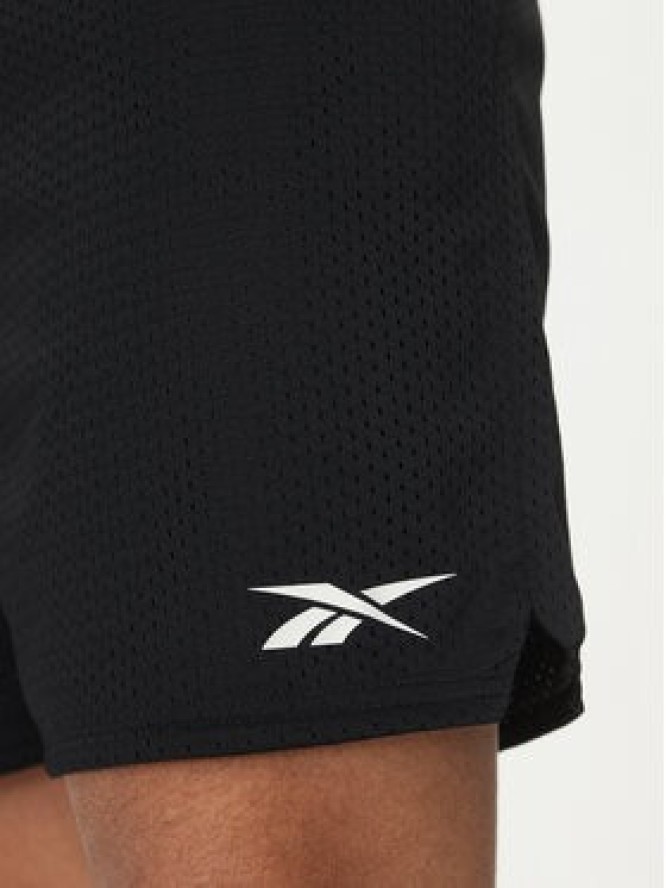 Reebok Szorty sportowe 100214877 Czarny Regular Fit