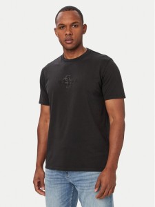 Guess T-Shirt M6YI58 K4632 Czarny Regular Fit
