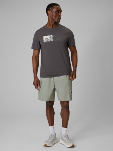 4F Spodenki tkaninowe męskie - khaki 3XL