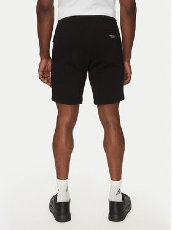 Armani Exchange Szorty sportowe 8NZS75 ZJKRZ 1200 Czarny Regular Fit