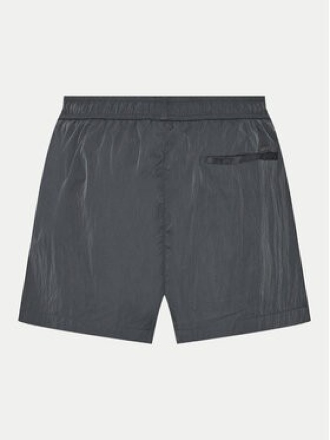 Calvin Klein Swimwear Szorty kąpielowe KM0KM01048 Szary Regular Fit