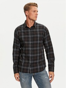 Jack & Jones Koszula Blake 12262733 Szary Relaxed Fit