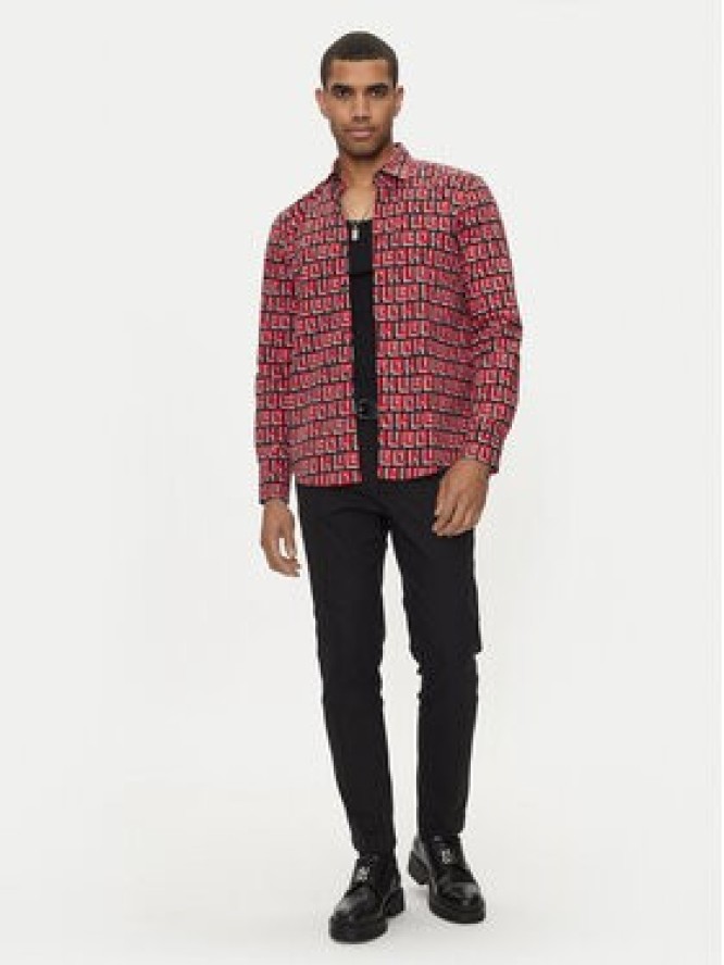 Hugo Koszula Ermo 50519638 Czerwony Slim Fit