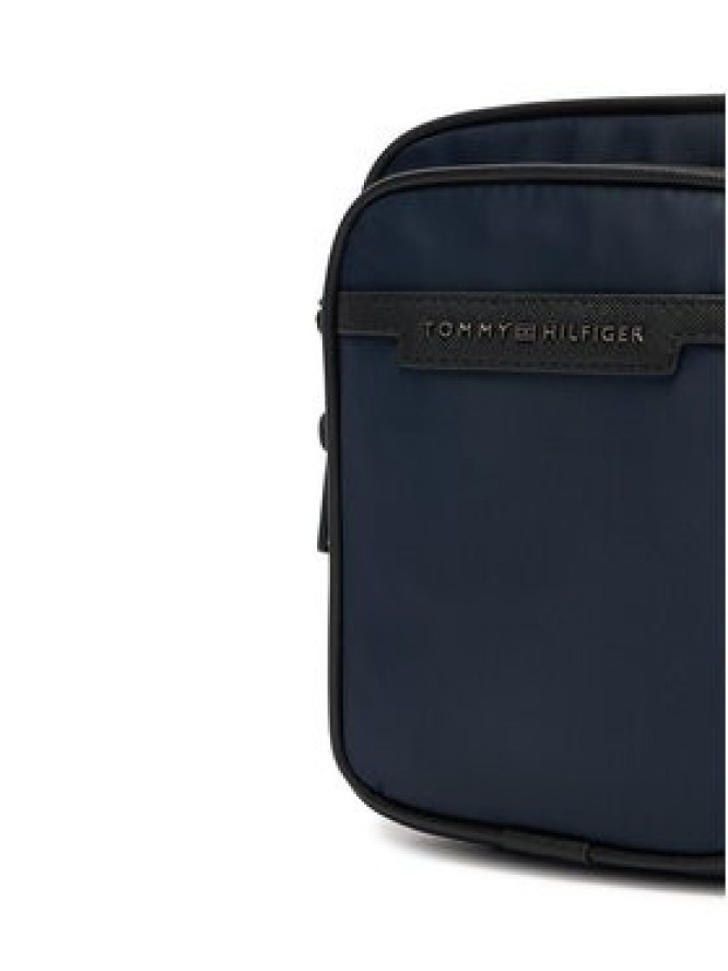 Tommy Hilfiger Saszetka Th Repreve Mini Reporter AM0AM13465 Granatowy
