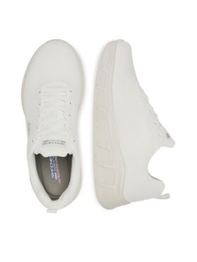Skechers Sneakersy BOBS B FLEX 118106 OFWT Biały