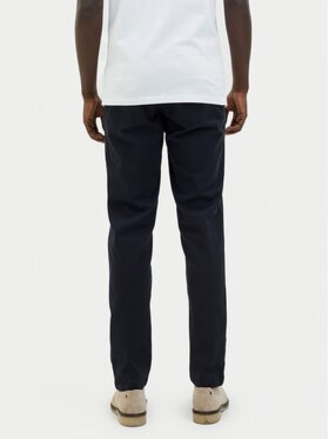 Jack & Jones Chinosy Marco Arthur 12260904 Granatowy Slim Fit
