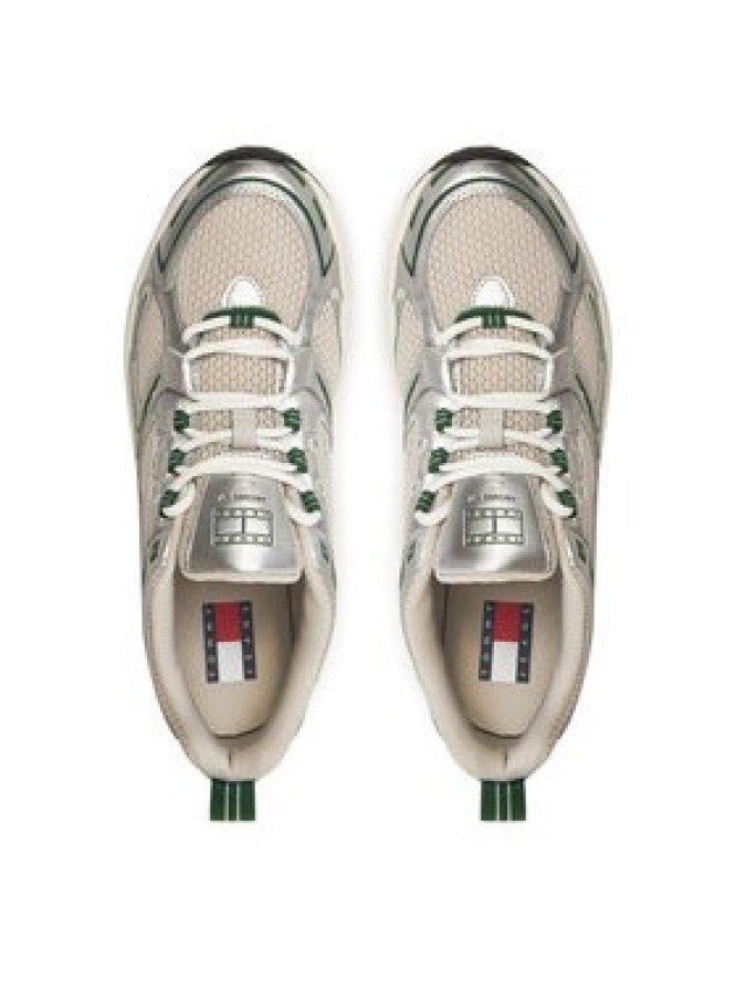 Tommy Jeans Sneakersy Archive'97 Metallic EM0EM01572 Biały