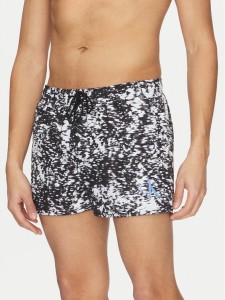 Calvin Klein Swimwear Szorty kąpielowe KM0KM01172 Szary Regular Fit