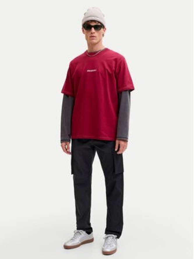 Jack & Jones Spodnie dresowe Kane Ivan 12288610 Czarny Regular Fit