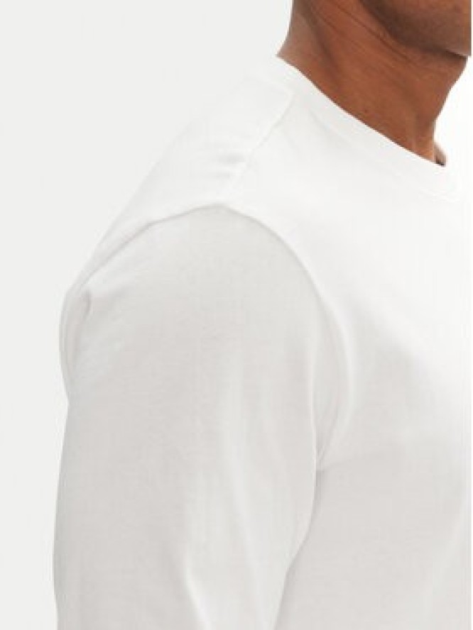 Champion Longsleeve 221164 Biały Loose Fit