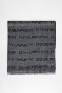 Szalik męski wełniany EMPORIO ARMANI