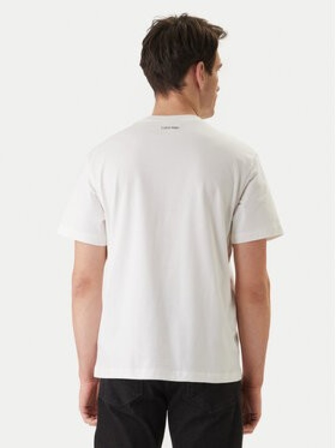 Calvin Klein Jeans T-Shirt LV04RF822G Biały Regular Fit