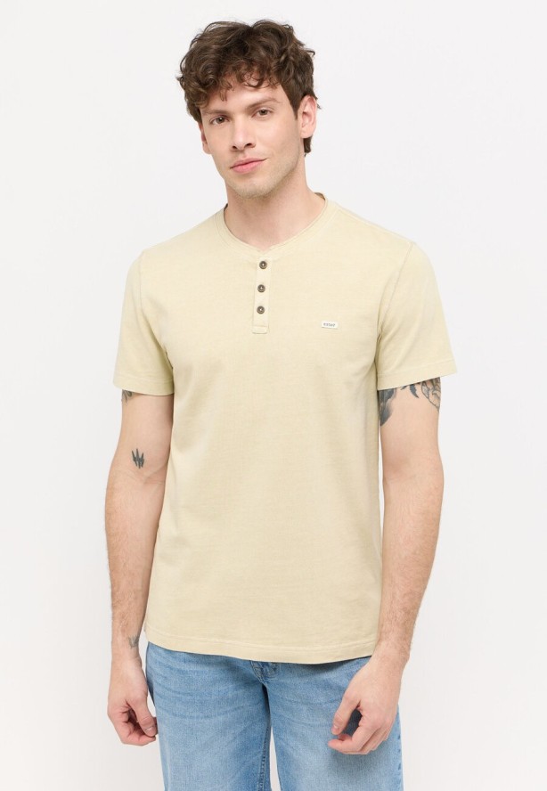 MĘSKA KOSZULKA MUSTANG Austin T-shirt Overcast 1015081 4012