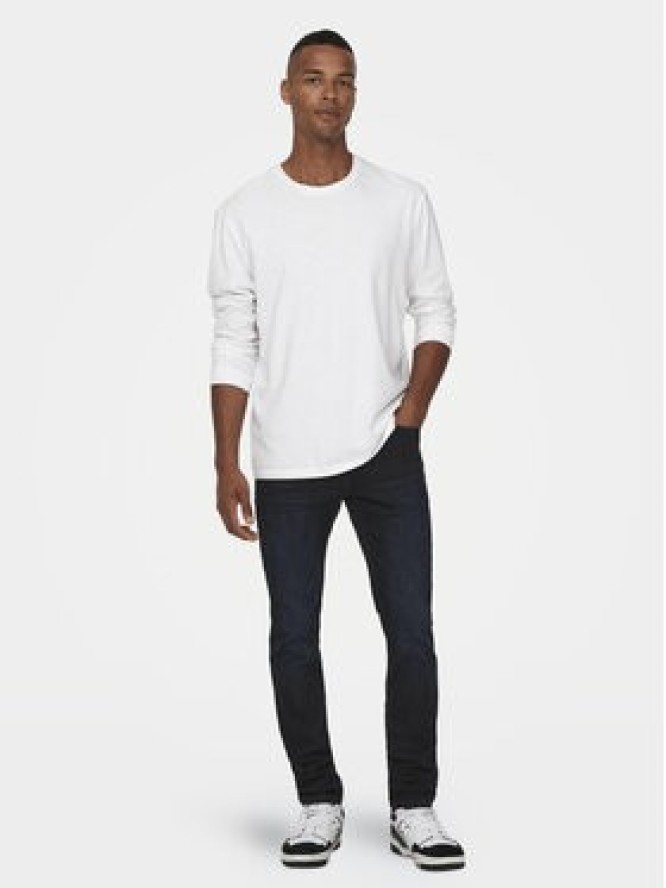Only & Sons Jeansy Loom 22026921 Granatowy Slim Fit