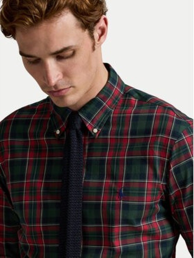 Polo Ralph Lauren Koszula 710953644008 Czerwony Custom Fit