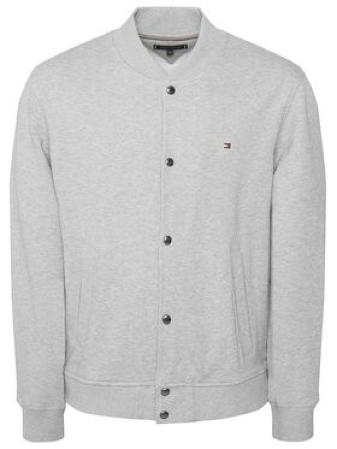 Tommy Hilfiger Kurtka bomber Essential MW0MW42470 Szary Regular Fit