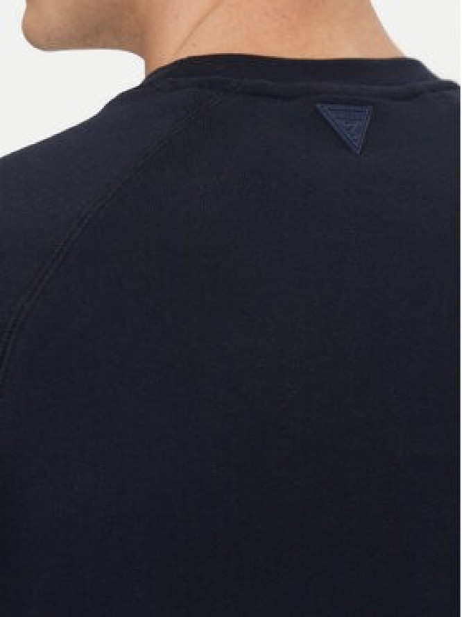 Guess Bluza Z4YQ16 KAIJ1 Granatowy Regular Fit