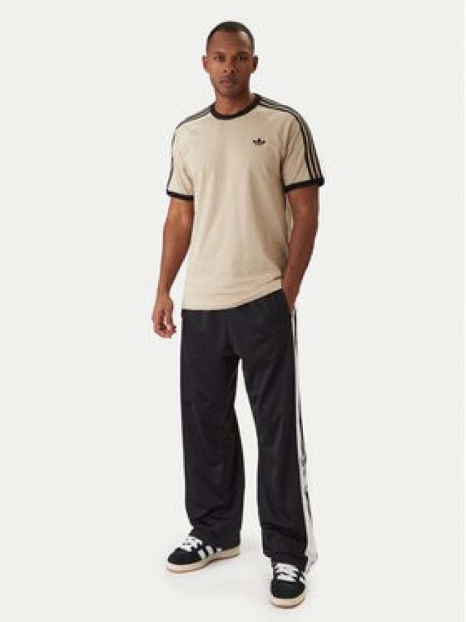 adidas T-Shirt 3-Stripes KE7964 Beżowy Regular Fit