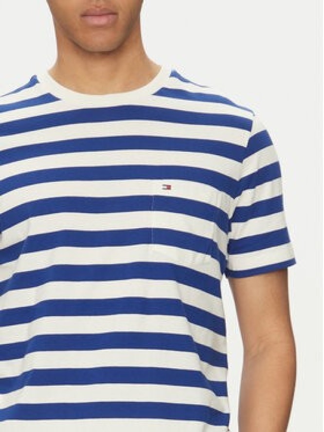 Tommy Hilfiger T-Shirt Essential MW0MW37283 Niebieski Regular Fit