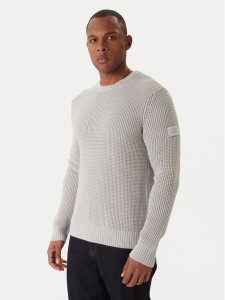 JOOP! Jeans Sweter Harono 30047662 Szary Modern Fit