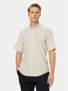 BOSS Koszula H-Liam 50560399 Beżowy Regular Fit