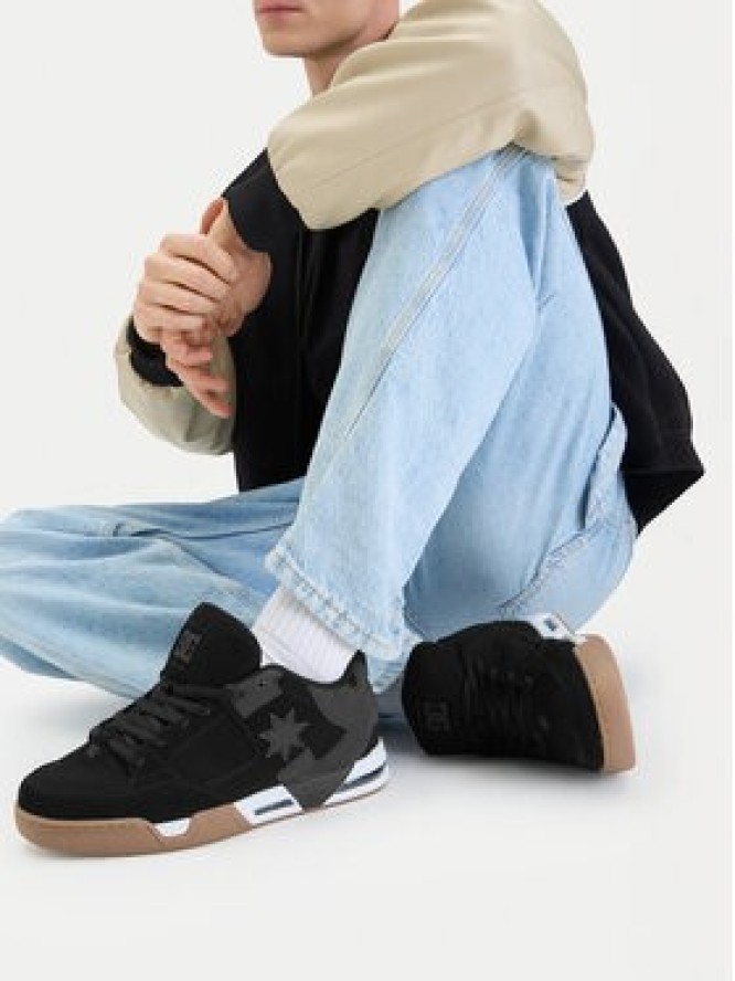 DC Shoes Sneakersy EO-DC COMMAND DC02220005 Czarny