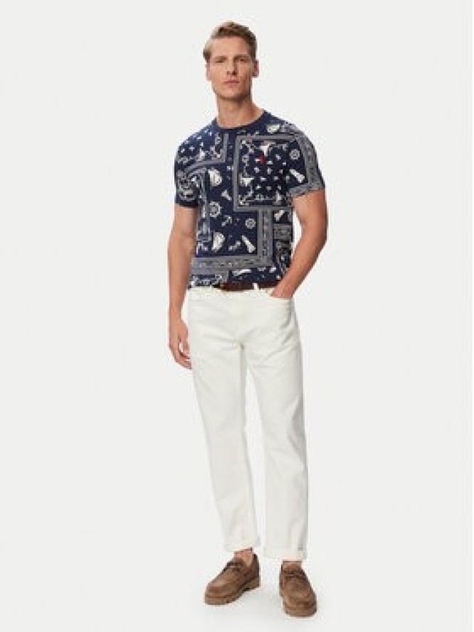 Polo Ralph Lauren T-Shirt 710B21922001 Niebieski Regular Fit