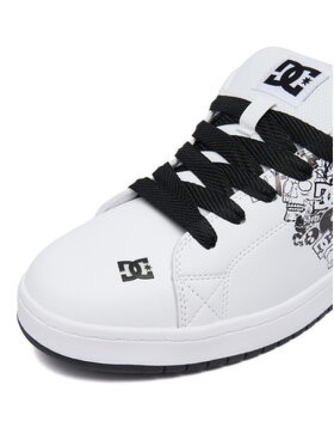 DC Shoes Sneakersy CEOWB-MP40-160W Biały
