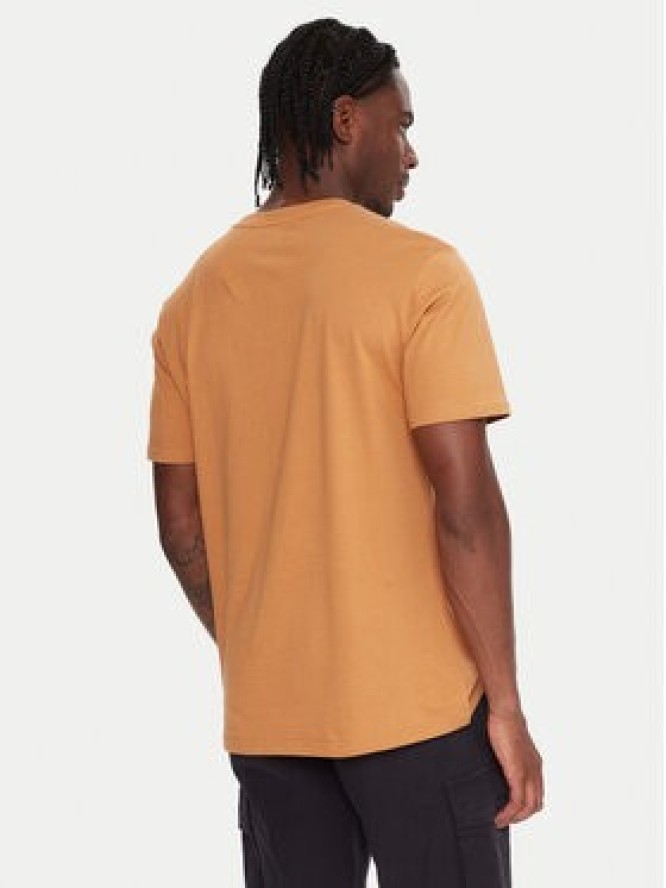 Quiksilver T-Shirt Ev Mini Logo Ss EQYZT08181 Pomarańczowy Regular Fit