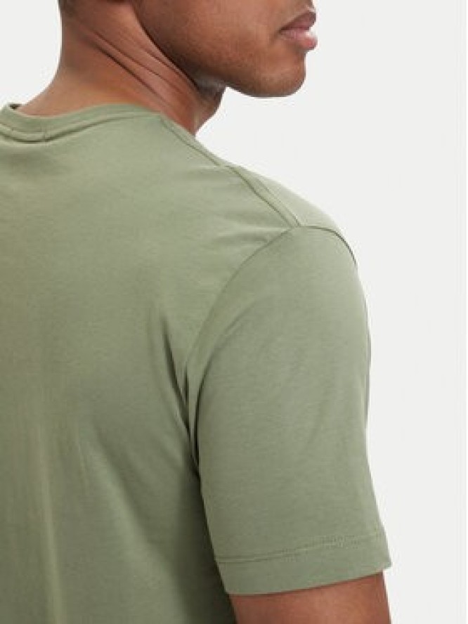 Gant T-Shirt Shield 2003184 Zielony ciemny Regular Fit