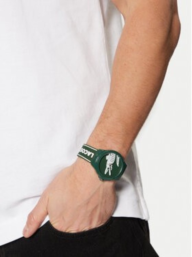 Lacoste Zegarek Neocroc 2011309 Zielony