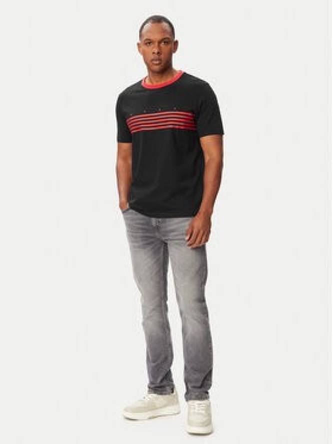 HUGO T-Shirt Dempsy 50563796 Czarny Regular Fit