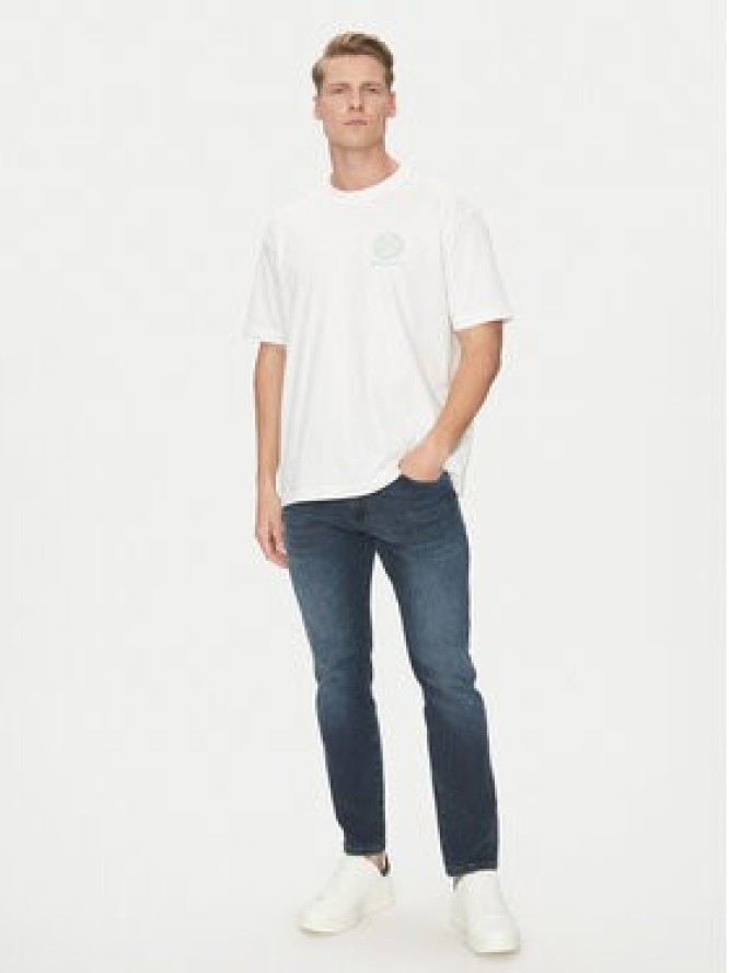 Guess Jeans T-Shirt M5GI56 K8FQ4 Biały Regular Fit
