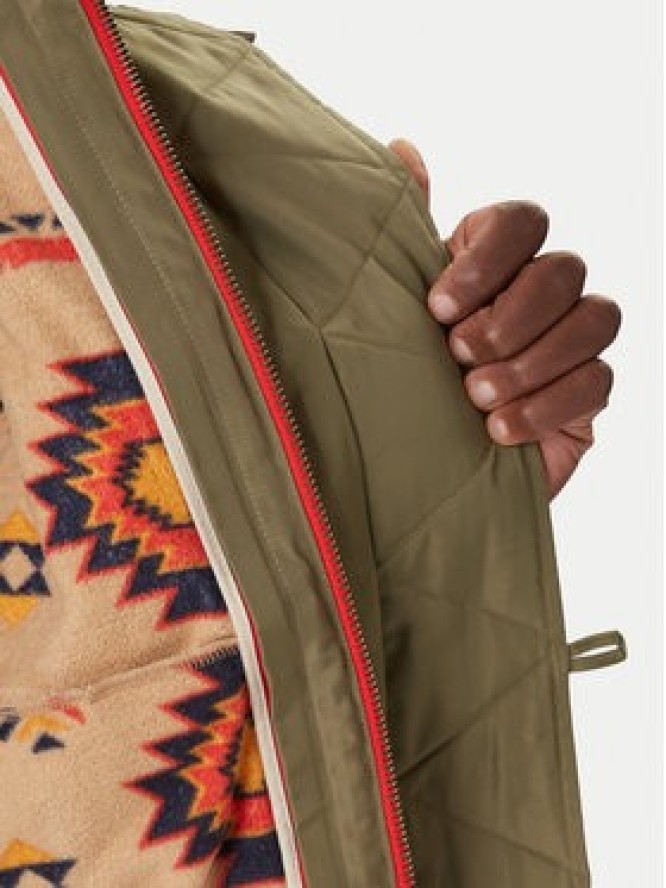 Mustang Kurtka zimowa Scottsdale 1016900 Zielony Regular Fit