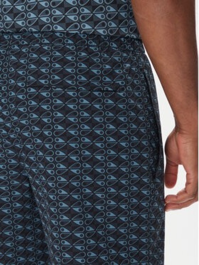 Moose Knuckles Szorty kąpielowe Hide And Swim M15MR756H Granatowy Regular Fit