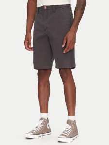 Wrangler Szorty materiałowe 112362922 Szary Slim Fit